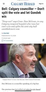 Had the Calgary Party candidate for Ward 11 come by with a flyer and  decided to call him. This kid and Brian Thiessen (MAYOR CANDIDATE) are all  for rezoning, bike lanes, green