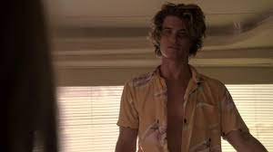 (played by chase stokes) introduces himself as a teenager living in kildare county in the outer banks of north carolina. Printed Orange Shirt Worn By John B Chase Stokes As Seen In Outer Banks S01e02 Spotern