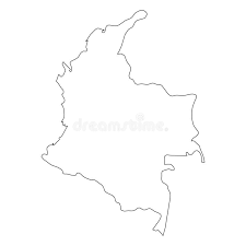 Colombia map png » png image, free portable network graphics (png) archive. Outline Map Colombia Stock Illustrations 1 934 Outline Map Colombia Stock Illustrations Vectors Clipart Dreamstime