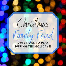 It's not often that a game show contestant brings home a whopping zero points, but that's exactly what anna sass did on tuesday's fast money portion of family feud. Fun Christmas Family Feud Questions To Play During The Holidays
