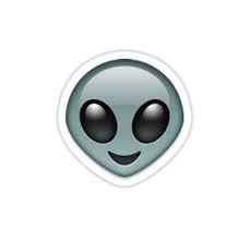 Alien Emoji Sticker By Devobo Alien Emoji Emoji Stickers Emoji