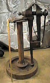 Post Vise Without A Work Table Metal Working Tools Metal Working Projects Blacksmithing