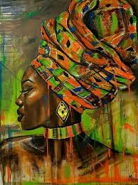 Colors Of Africa Painting Black Art Painting African Art Paintings Africa Art
