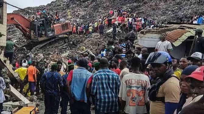 आफ्रिकेतील गिनीची राजधानी कोनाक्री येथे भीषण भूस्खलन; २२ जणांचा मृत्यू