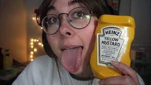 Ear Licking... MUSTARD?! | ASMR - YouTube