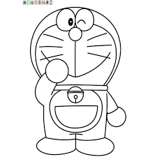 Trong doremon va nobita phieu luu, đôi bạn thân không bao giờ tách rời này đang có chuyến phiêu lưu tới một vùng đất lạ bằng cánh cửa thần kỳ. Gambar Mewarnai Doraemon