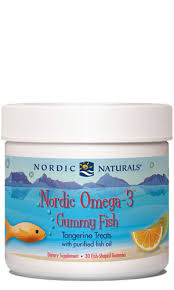 Nordic Naturals Nordic Omega 3 Fish Gummy Tangerine 124 Mg 30 Gummies Vitacost