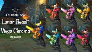 Lunar Beast Viego Updated Chromas Youtube While the lunar beast missions are free and available to all players to complete, players will need to unlock the lunar beast pass to gain access to milestone and token. lunar beast viego updated chromas