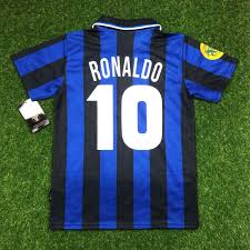 Shop from the world's largest selection and best deals for inter milan football shirts (italian clubs). Inter De Milan Men S Retro Soccer Jersey 1999 Ronaldo 10 Replica Retrosyrarezas