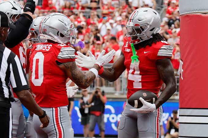 Smith and Sayin help No. 1 Ohio State prepare for Texas with 56-3 rout of Ball  State - Seymour Tribune