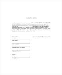 These letters are needed for a number of financial transactions, for instance landlords might. Free 54 Guarantee Letter Samples In Pdf Ms Word Google Docs Pages