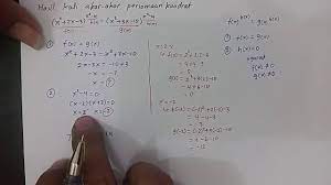 We did not find results for: Pembahasan Soal Matematika Peminatan Sma Kelas 10 Persamaan Eksponensial Youtube