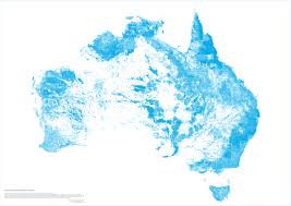 This Is What Australia Looks Like With Just The Streams Highlighted Australia Map Australian Maps Travel Infographic