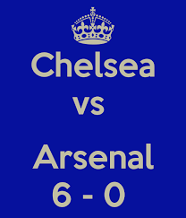 Haftanın en önemli maçı londra derbisine sahne oldu. Chelsea Vs Arsenal 6 0 Poster Sam Keep Calm O Matic