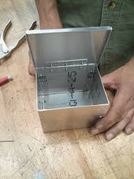 Haven't used it yet but it appears well made and will work as advertised. A Riveted Metal Box With Lid 11 Steps Instructables