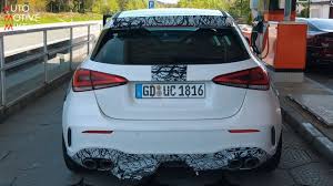 2020 Mercedes Amg A45 Spied Testing At The Nurburgring Youtube
