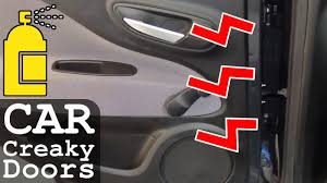 Actually, most oils are good at relieving the squeak. Car Door Creaky Squeaky How To Fix Youtube