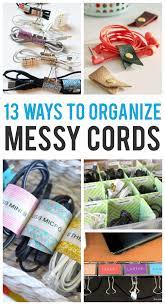 This versatile gadget organizer provides much more than cable storage. Genius 13 Ways To Organize All Those Cords Kids Activities Blog Cord Organization Organizing Wires Charger Cord Organization