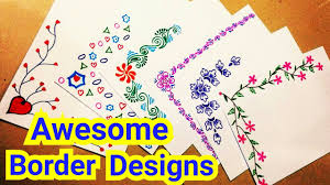 Chart Paper Border Decoration Ideas For School