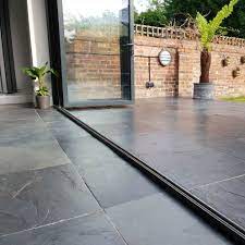 .teak wood suitable for indoor and outdoor applications stripe pattern rug enjoy ✓free shipping worldwide! Natural Black Slate Tiles 600x600mm Outdoor Paving Outdoor Stone Outdoor Tiles