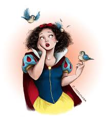 Princesas da Disney com cabelo encaracolado: quando a luta com o cabelo é  real!