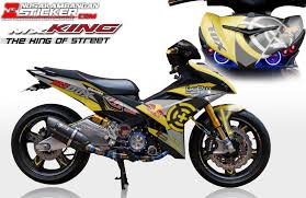 Check spelling or type a new query. Decal Stiker Jupiter Mx King Ridox Banteng Kuning Nusakambangan Sticker