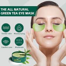 Amazon.com: SERSANVE Máscara para debajo de los ojos, 30 pares de  antienvejecimiento de extracto de té verde, máscara reafirmante para ojos,  parches de ojos de té verde, para hidratar ojeras, arrugas, líneas :