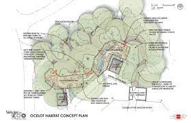 Santa Ana Zoo Ocelot Habitat Breeding Center Concept Plan Now Open Zoo Habitats Santa Ana