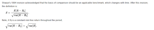Helping to make objective comparison of assets for investment is one of the primary applications of the sharpe ratio. Sharpe Ratio Calculation In Mt5 Is Very Unrealistic Real Account General Mql5 Programming Forum
