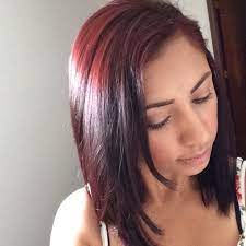 Dark Red Burgundy Used 30 Volume Developer Loreal Excellence Color In Cherry Let Sit For 25min All From Sal Burgundy Hair Dye Burgundy Hair Light Hair Color