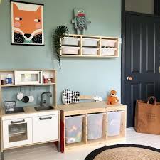 Trofast Storage Combination Light White Stained Pine Grey 94x44x91 Cm Ikea Barnerom Design Soverom For Barn Barnerom