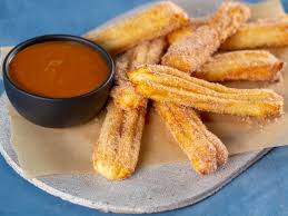 Air Fried Churros Recipe Recipe Air Fryer Recipes Recipes Churros