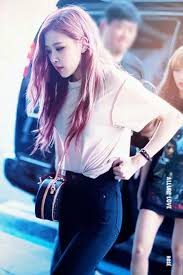 Rose Blackpink Rose Chaeyoung Blackpink Kpop Idol Blackpink Colorful Jumpsuit Black Pink