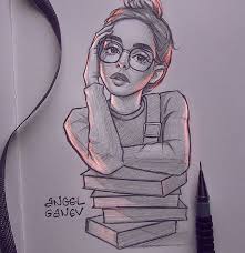 Pin By Erica Jewell On Dibujos Tumblr Art Drawings Sketches Creative Girl Drawing Sketches Pencil Art Drawings