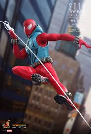 Hot Toys Marvel S Spider Man Spider Man Scarlet Spider Suit 1 6th Scale Collectible Figure Scarlet Spider Spiderman Hot Toys