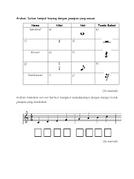 Simbol dan notasi other contents: Soalan Muzik Tahun 4