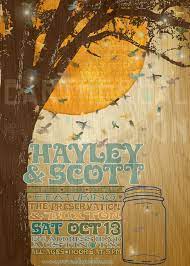 Firefly Concert Poster Wedding Invitation 45 00 Via Etsy Music Festival Poster Concert Posters Wedding Invitations