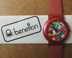 For the present and future, starting from the past. Benetton Watch By Bulova World Flags Times Of The World Collection Rare United Colors Of Benetton Vintage Benetton United Colors Of Benetton Bulova
