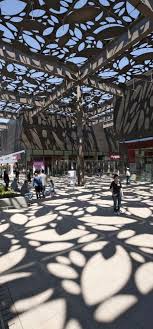 Asmacati Shopping Center Tabanlioglu Architects I Realize This Isn T A Diagram But I Love The Light Landscape Architecture Landscape Design Shade Structure