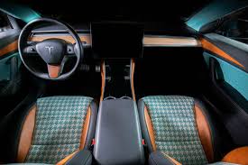 Primarily, tesla did two things to improve heat transfer. Tesla Model 3 Plaid Interior By Vilner Looks Like Vintage Chanel Tweed Autoevolution