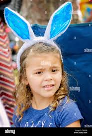 Bunny ears headband hi-res stock photography and images