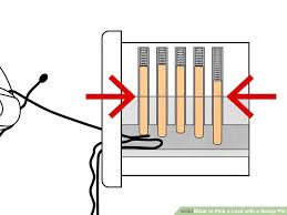 Using a bobby pin these pictures of this page are about:how to lock pick with a bobby pin. How To Pick A Lock With A Bobby Pin Diy Lock Useful Life Hacks Lock
