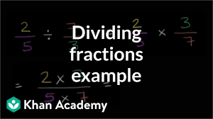 Maybe you would like to learn more about one of these? Dividing Fractions 2 5 7 3 Video Khan Academy