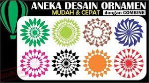 Check spelling or type a new query. Mudah Aneka Desain Ornamen Dengan Combine Coreldraw Tutorial Youtube