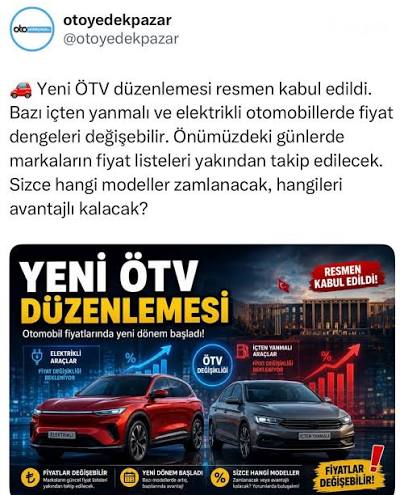 Otomobil Fiyatlarında ÖTV Rüzgarı: Cebimize Nasıl Yansıyacak?