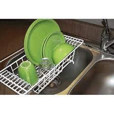 Discover prices, catalogues and new features. Amazon Com Closetmaid 3921 00 Over The Sink Dish Drainer White Home Kitchen Sink Dish Drainer Closetmaid Over The Sink