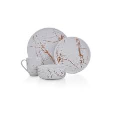 The chinese communist party, which was formed in 1921 and has ruled the people's republic of chinese president xi jinping delivers a speech thursday, july 1, at a ceremony in beijing marking. Stone Lain Zora Fine China Golden Splash Modern Coupe Dinnerware Set Overstock 31417279