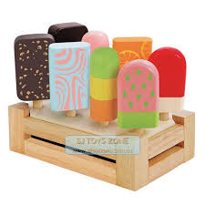 Kids Wooden Ice Cream Bar Set With Stand 8 Bars Kitchen Toy Pretend Play In Toys Hobbies Preschool Toys Pretend Play Wooden Toys Toy Kitchen Toys Shop