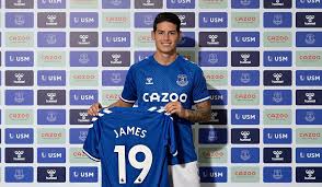 Sichere transaktionen, schnelle lieferung, kostenloser versand für bestellungen über €99. James Beendet Real Kapitel Transfer Zum Fc Everton Besiegelt Real Total