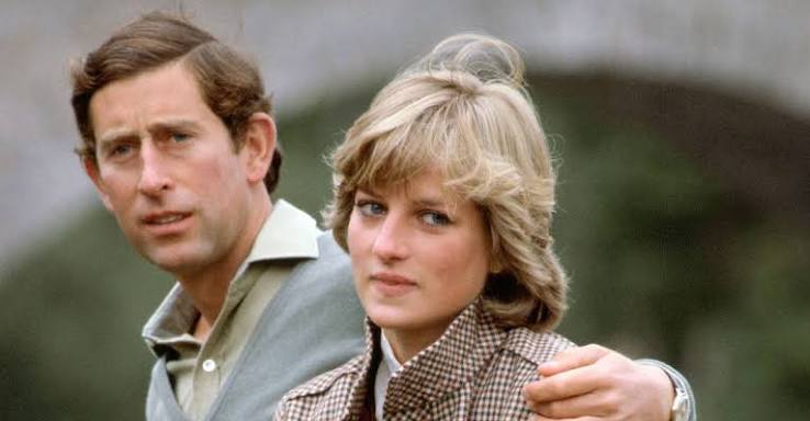 Prince Charles and Princess Diana together in the early years of their marriage before the breakdown